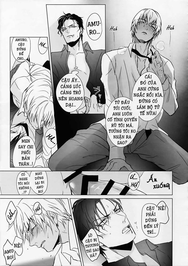 Akai X Amuro - Detective Conan Doujinshi 1 trang 21