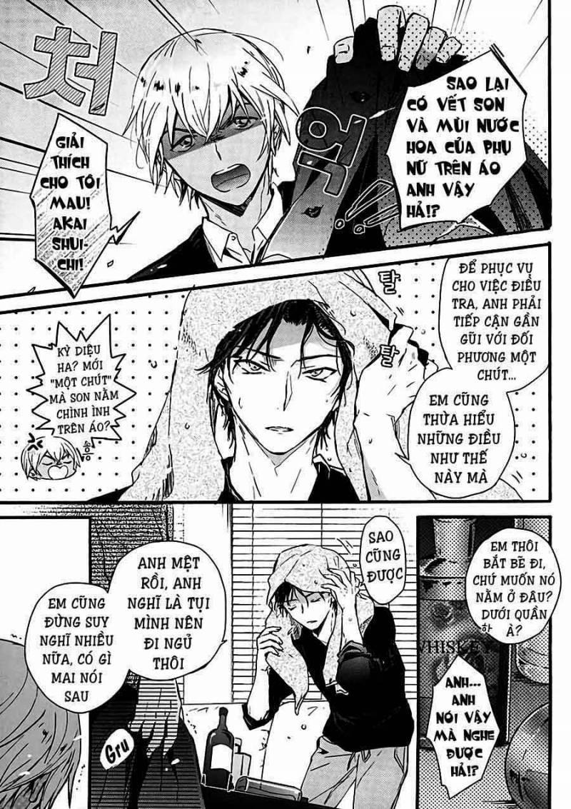Akai X Amuro - Detective Conan Doujinshi 10 trang 1