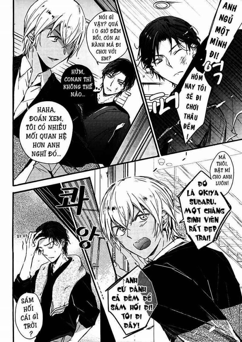 Akai X Amuro - Detective Conan Doujinshi 10 trang 2