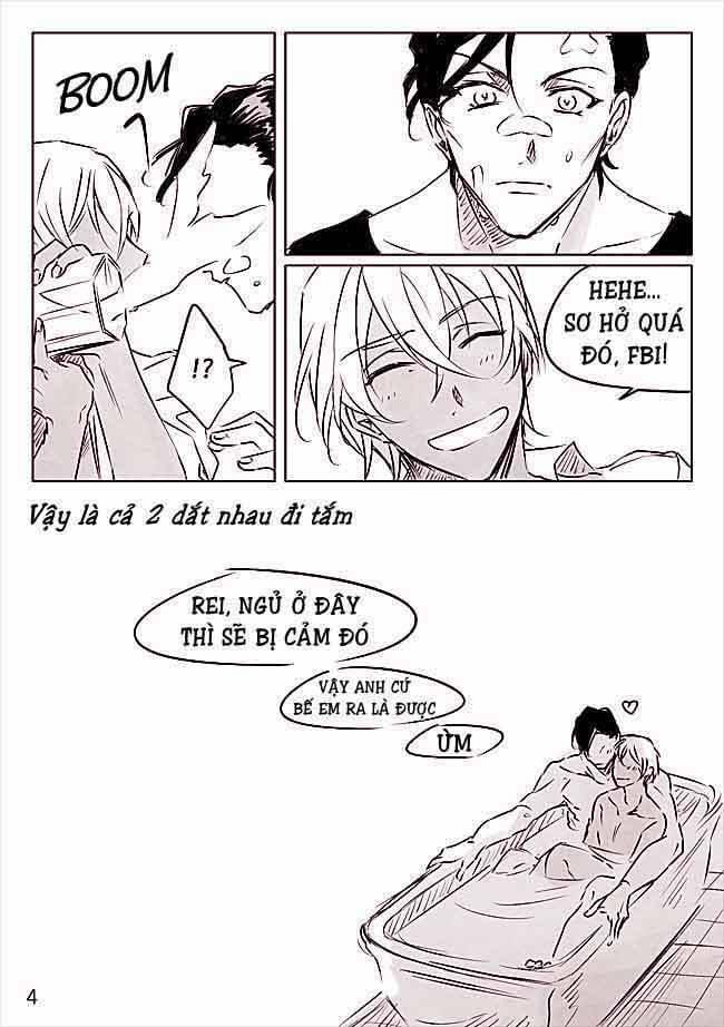 Akai X Amuro - Detective Conan Doujinshi 10 trang 73