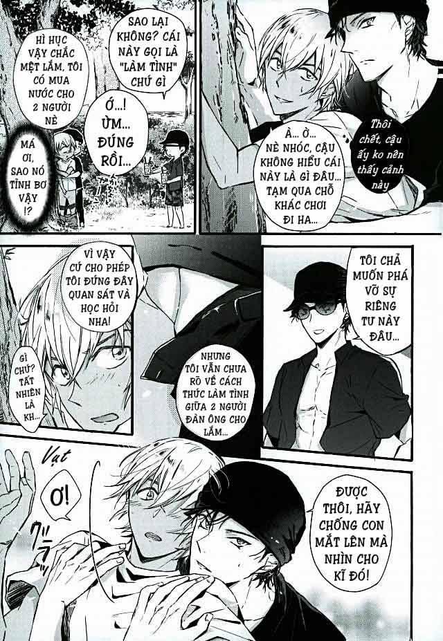 Akai X Amuro - Detective Conan Doujinshi 11 trang 9