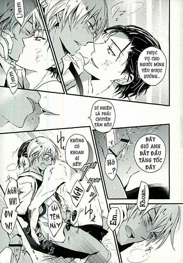 Akai X Amuro - Detective Conan Doujinshi 12 trang 10