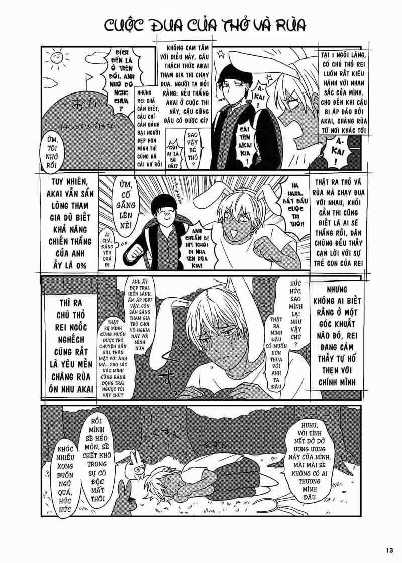 Akai X Amuro - Detective Conan Doujinshi 14 trang 40