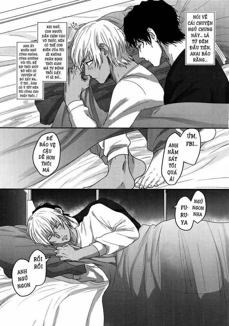 Akai X Amuro - Detective Conan Doujinshi 14 trang 48