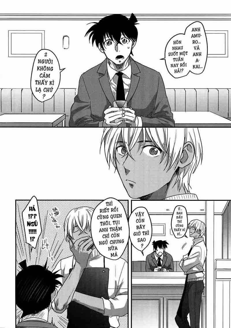 Akai X Amuro - Detective Conan Doujinshi 14 trang 58