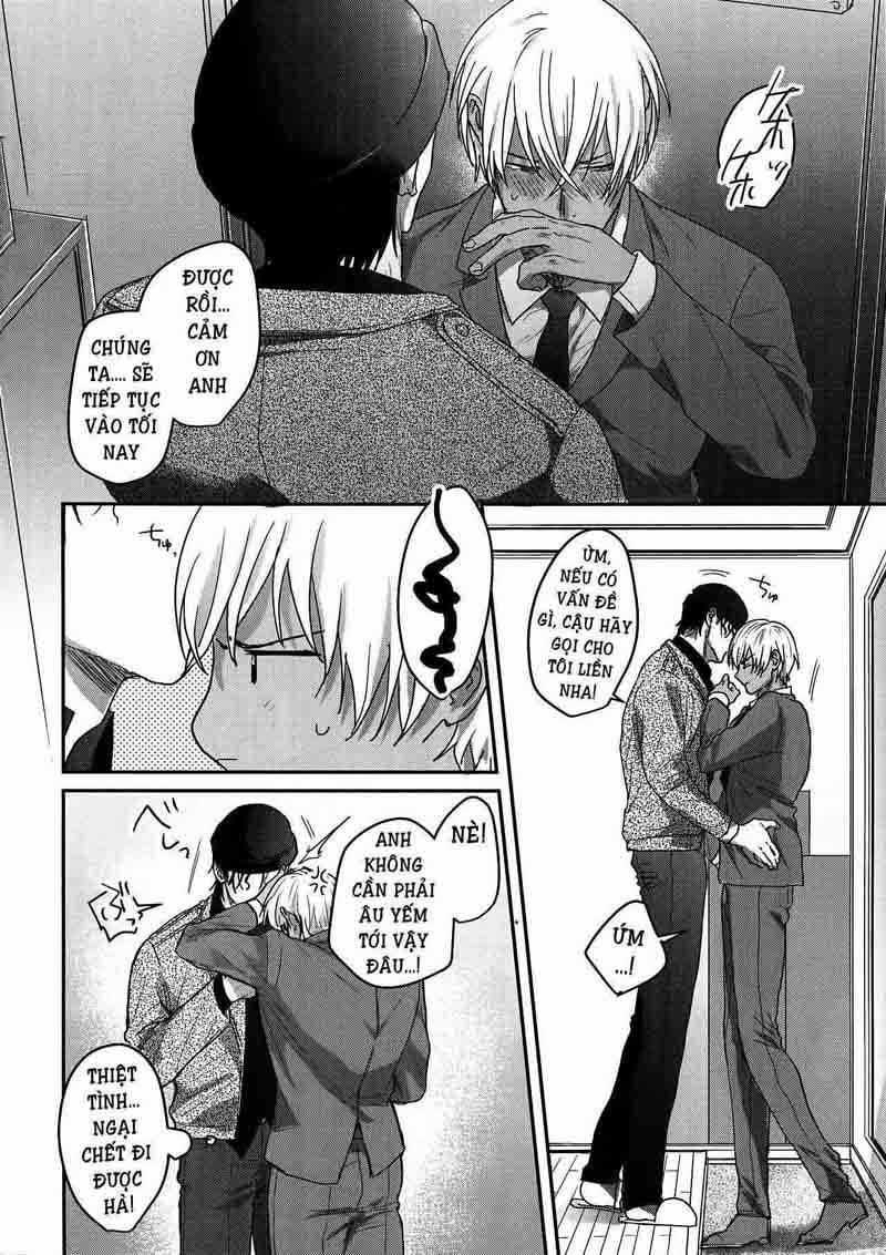 Akai X Amuro - Detective Conan Doujinshi 14 trang 9