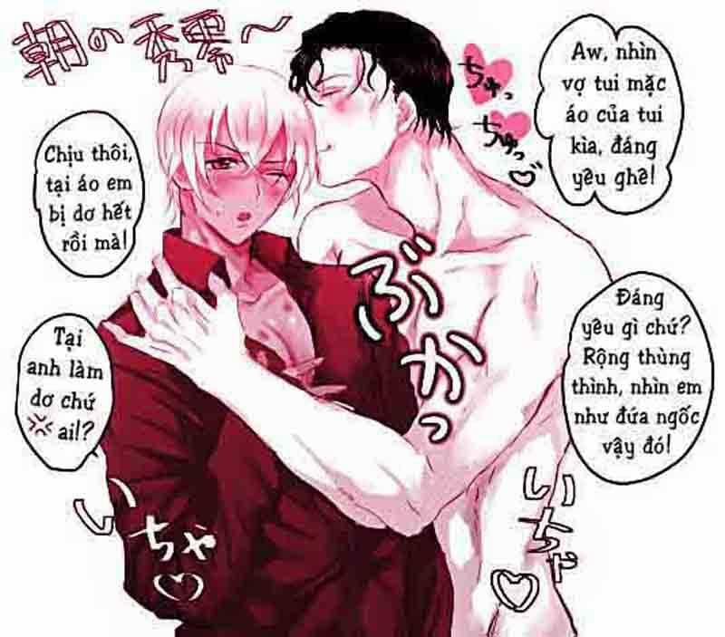 Akai X Amuro - Detective Conan Doujinshi 14 trang 93