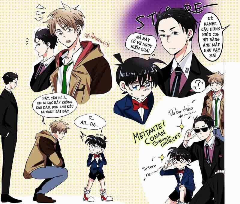Akai X Amuro - Detective Conan Doujinshi 14 trang 98