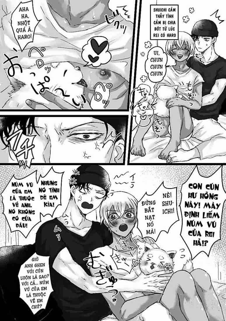 Akai X Amuro - Detective Conan Doujinshi 16 trang 16