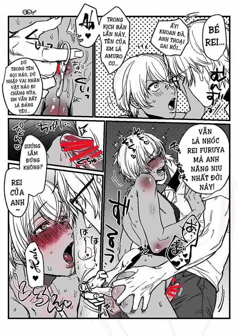 Akai X Amuro - Detective Conan Doujinshi 16 trang 19