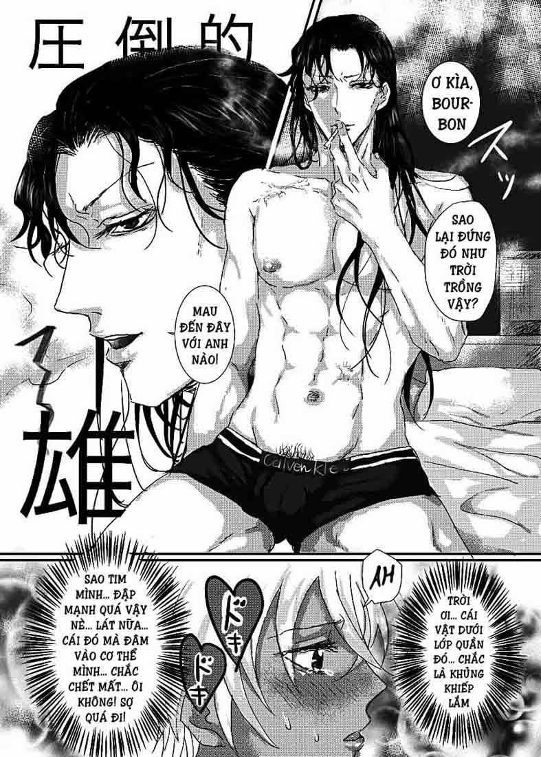 Akai X Amuro - Detective Conan Doujinshi 16 trang 52