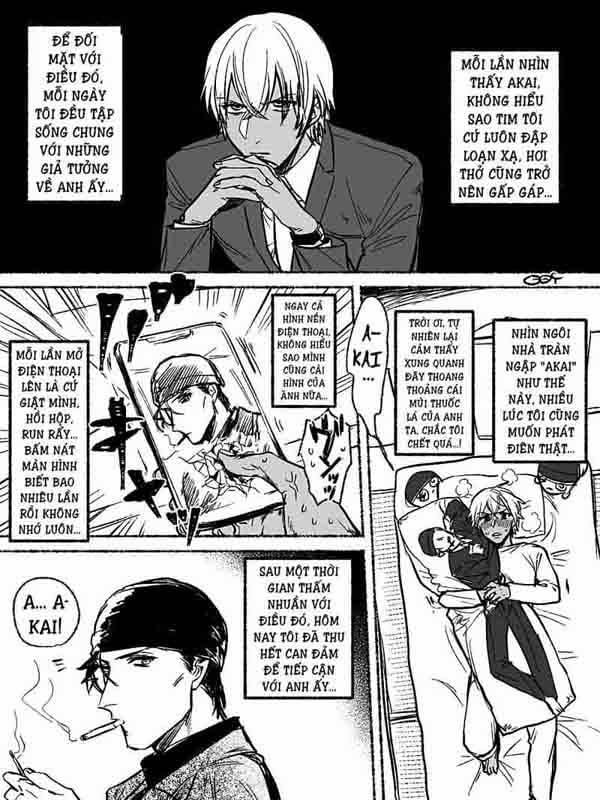 Akai X Amuro - Detective Conan Doujinshi 17 trang 111