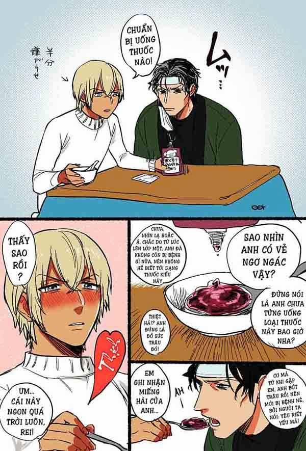 Akai X Amuro - Detective Conan Doujinshi 17 trang 123