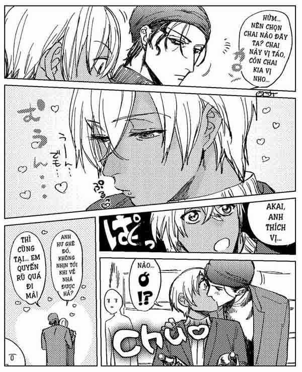Akai X Amuro - Detective Conan Doujinshi 17 trang 96