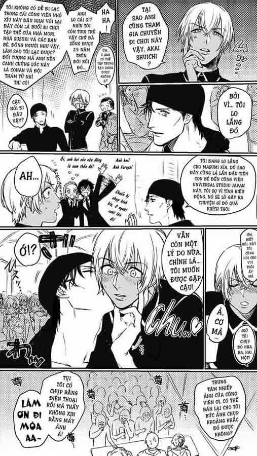 Akai X Amuro - Detective Conan Doujinshi 17 trang 99