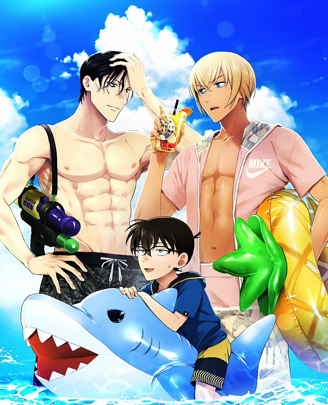 Akai X Amuro - Detective Conan Doujinshi 18 trang 38