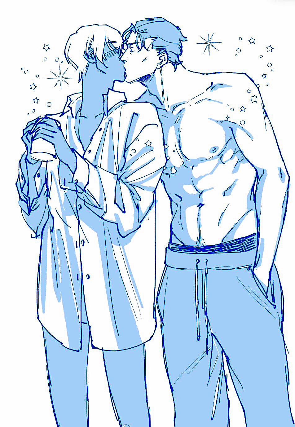 Akai X Amuro - Detective Conan Doujinshi 18 trang 59