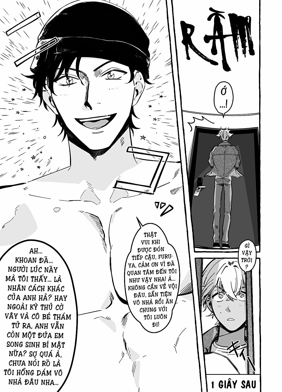 Akai X Amuro - Detective Conan Doujinshi 18 trang 64