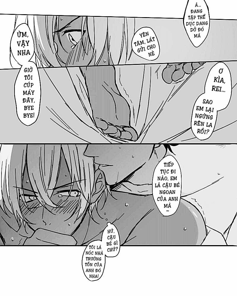 Akai X Amuro - Detective Conan Doujinshi 18 trang 71