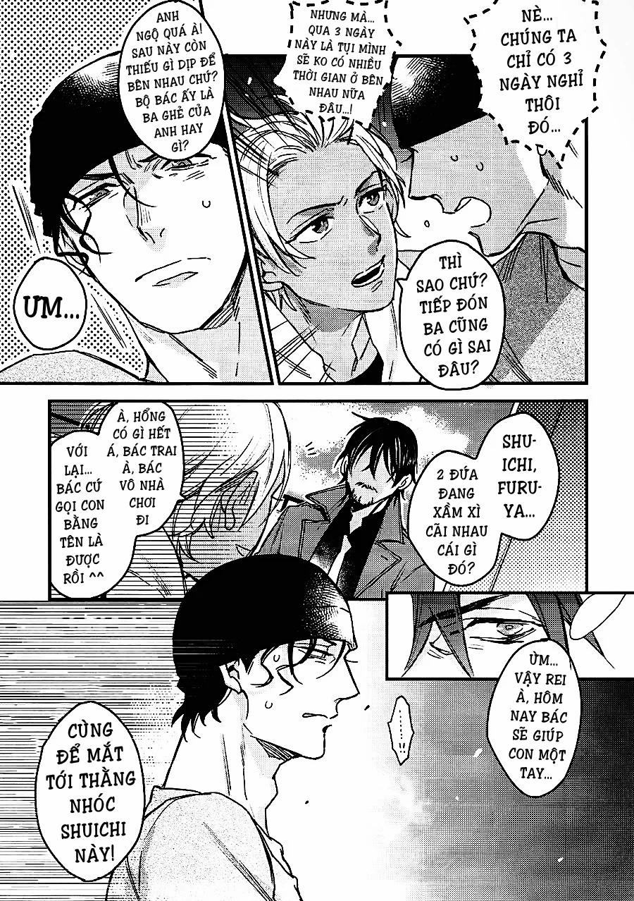 Akai X Amuro - Detective Conan Doujinshi 18 trang 9