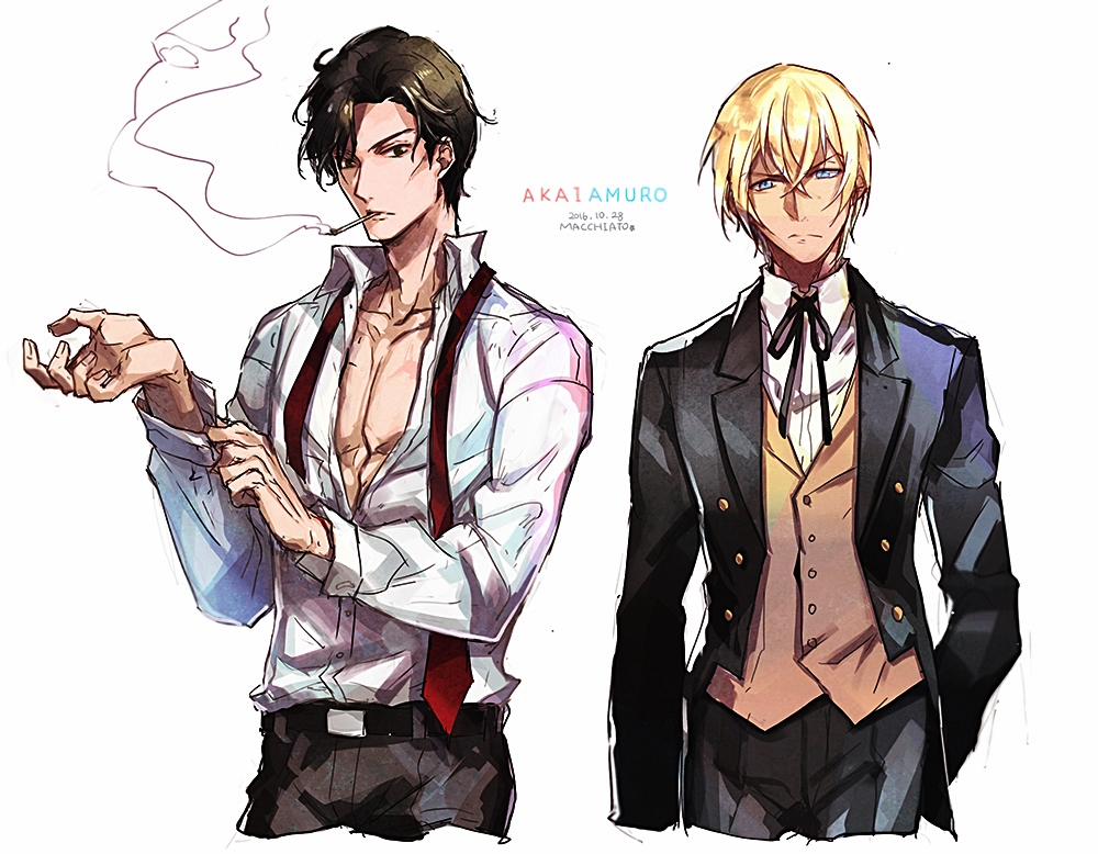 Akai X Amuro - Detective Conan Doujinshi 18 trang 92