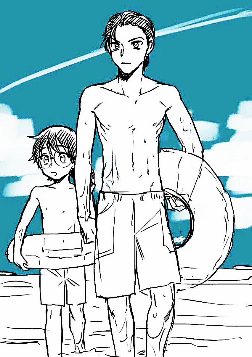 Akai X Amuro - Detective Conan Doujinshi 18 trang 98