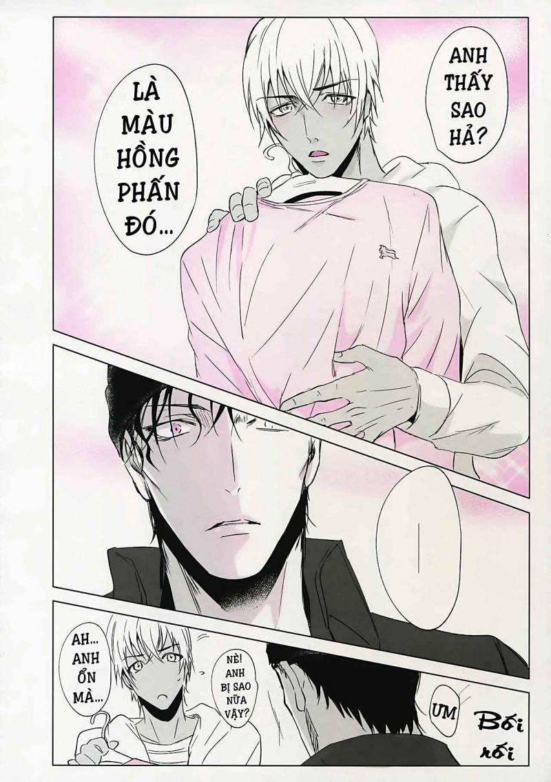 Akai X Amuro - Detective Conan Doujinshi 2 trang 3