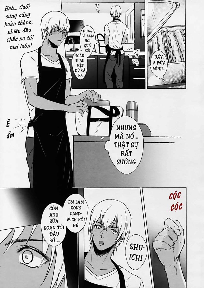 Akai X Amuro - Detective Conan Doujinshi 3 trang 46