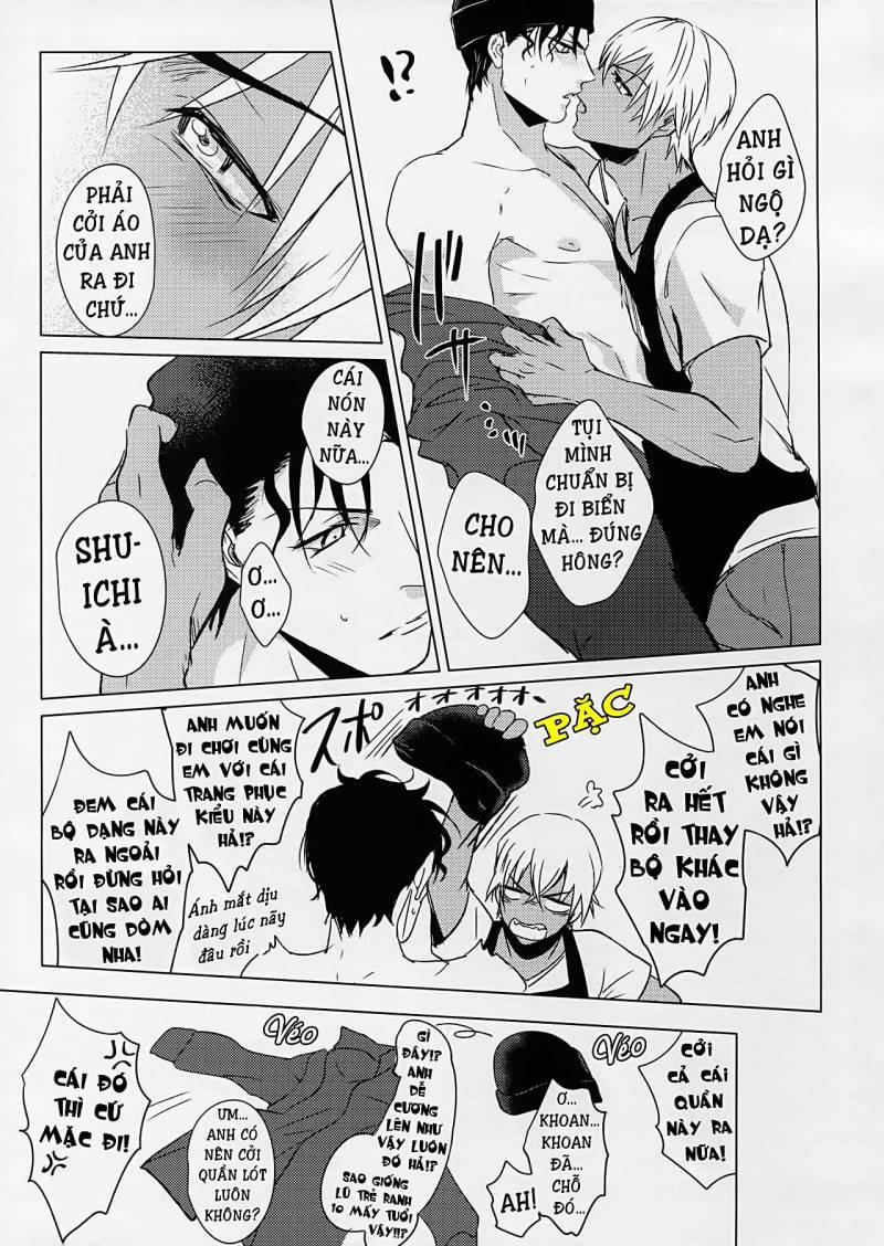 Akai X Amuro - Detective Conan Doujinshi 3 trang 52