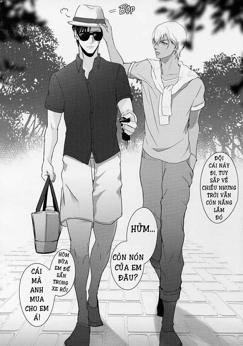 Akai X Amuro - Detective Conan Doujinshi 3 trang 53