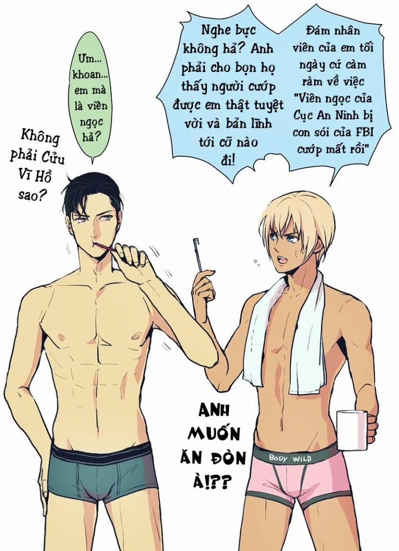 Akai X Amuro - Detective Conan Doujinshi 4 trang 17