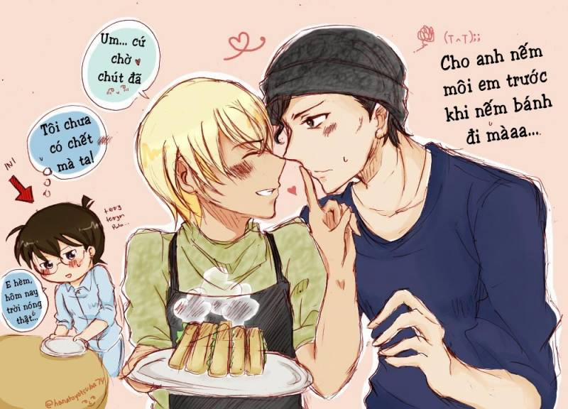 Akai X Amuro - Detective Conan Doujinshi 4 trang 22