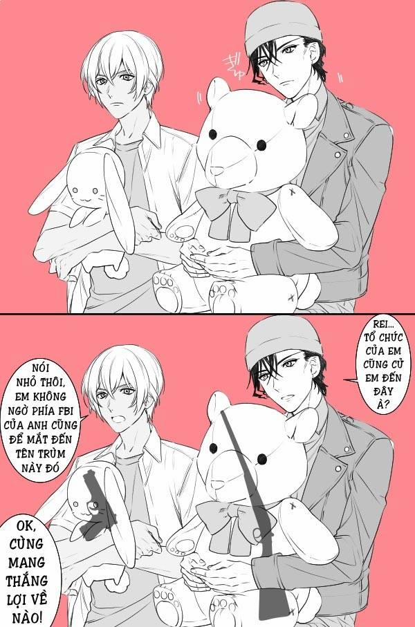 Akai X Amuro - Detective Conan Doujinshi 4 trang 48