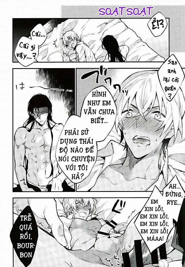 Akai X Amuro - Detective Conan Doujinshi 5 trang 20