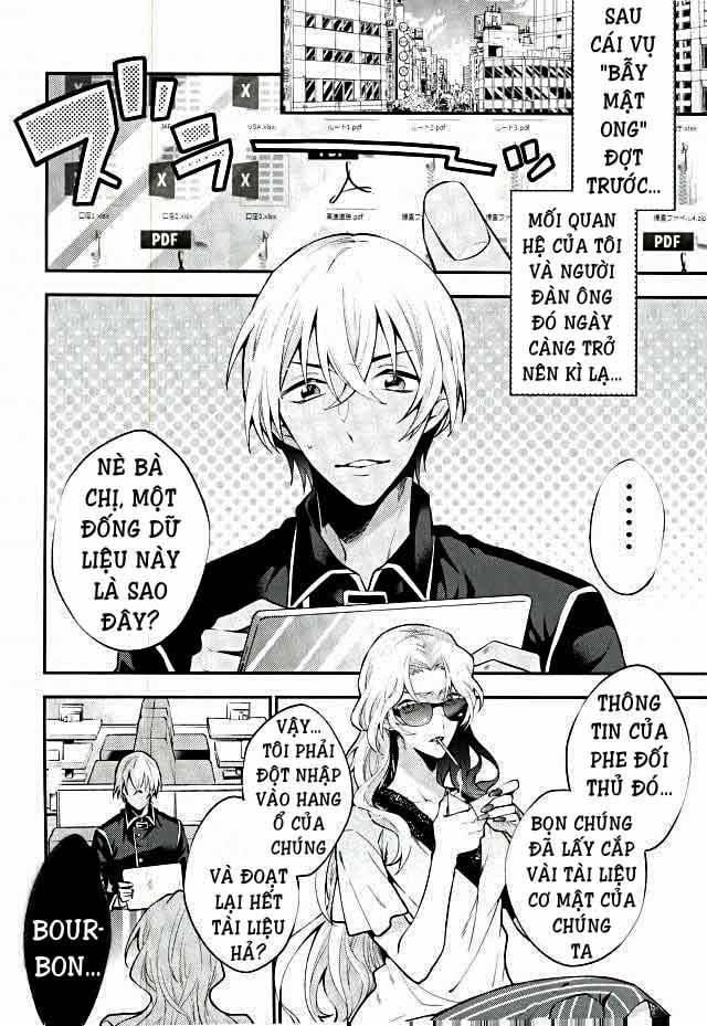 Akai X Amuro - Detective Conan Doujinshi 6 trang 2