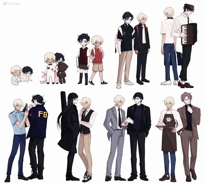 Akai X Amuro - Detective Conan Doujinshi 6 trang 21