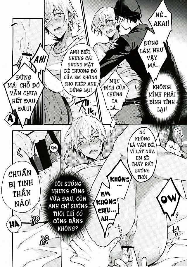 Akai X Amuro - Detective Conan Doujinshi 8 trang 3