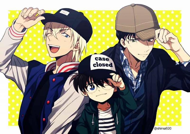 Akai X Amuro - Detective Conan Doujinshi 9 trang 2