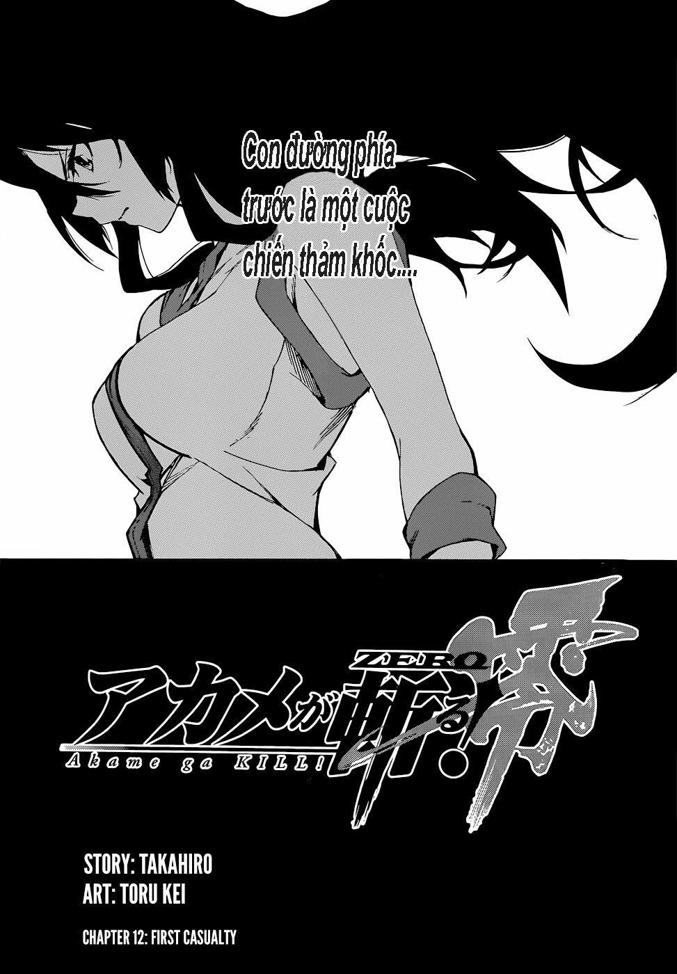 Akame Ga Kill! Zero 12 trang 1
