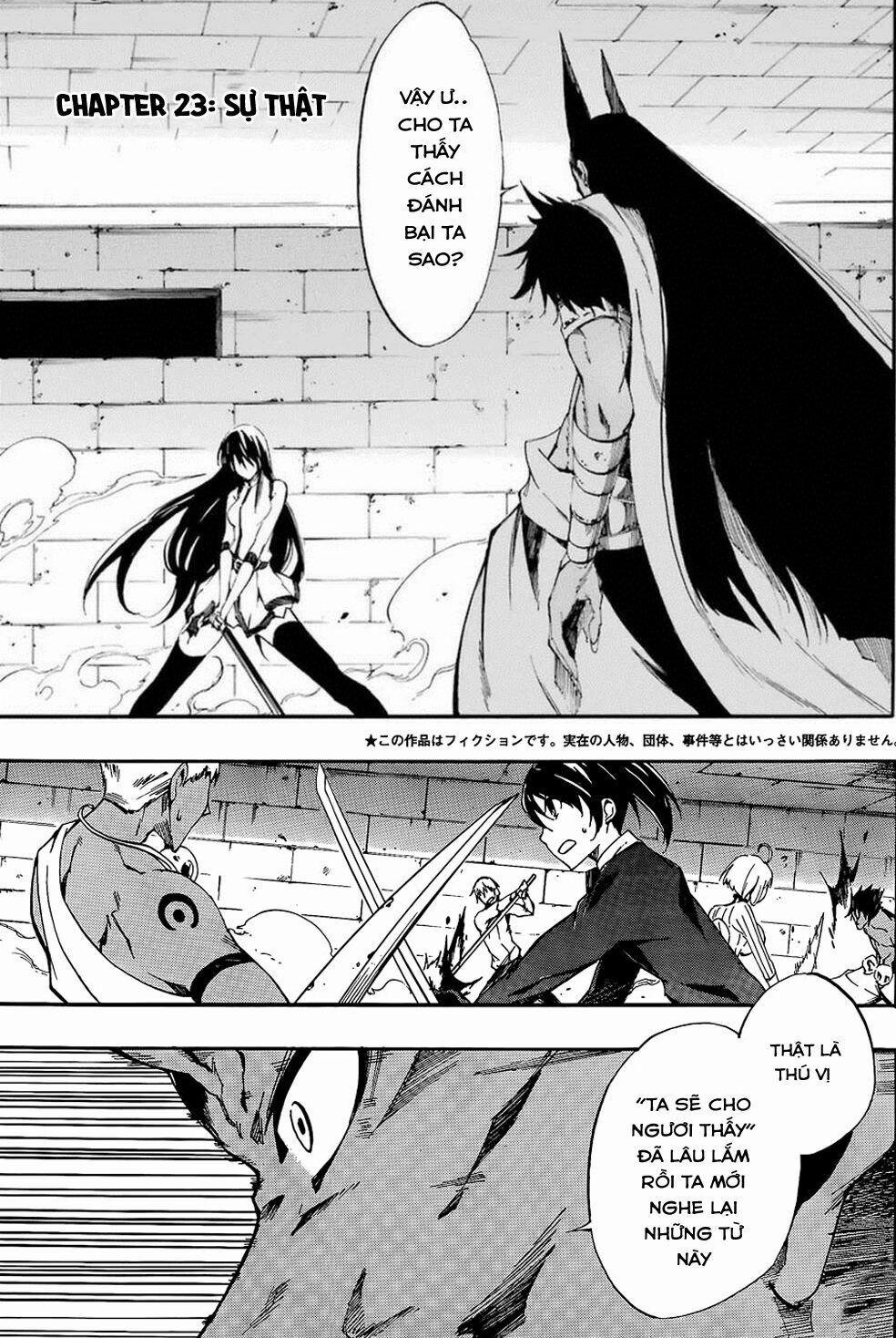 Akame Ga Kill! Zero 23 trang 1