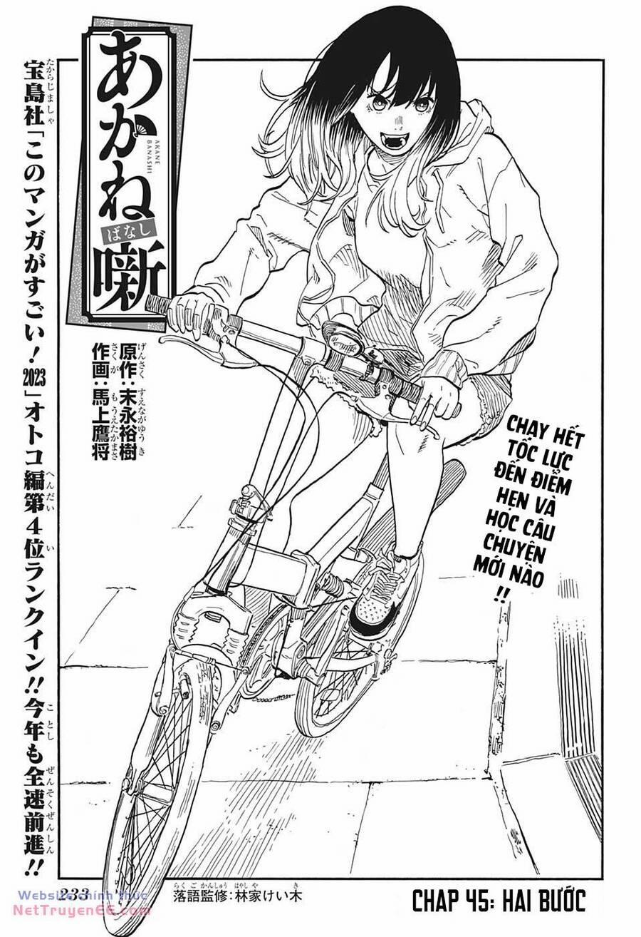 Akane-Banashi 45 trang 2