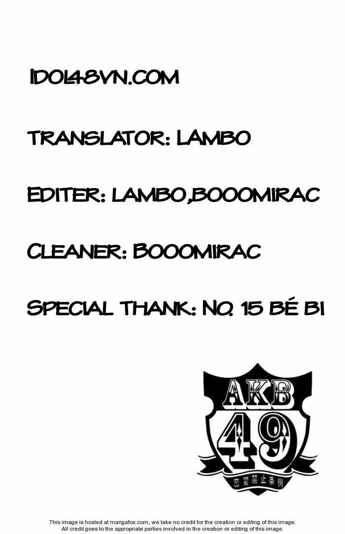 Akb49 - Renai Kinshi Jourei 1.1 trang 20