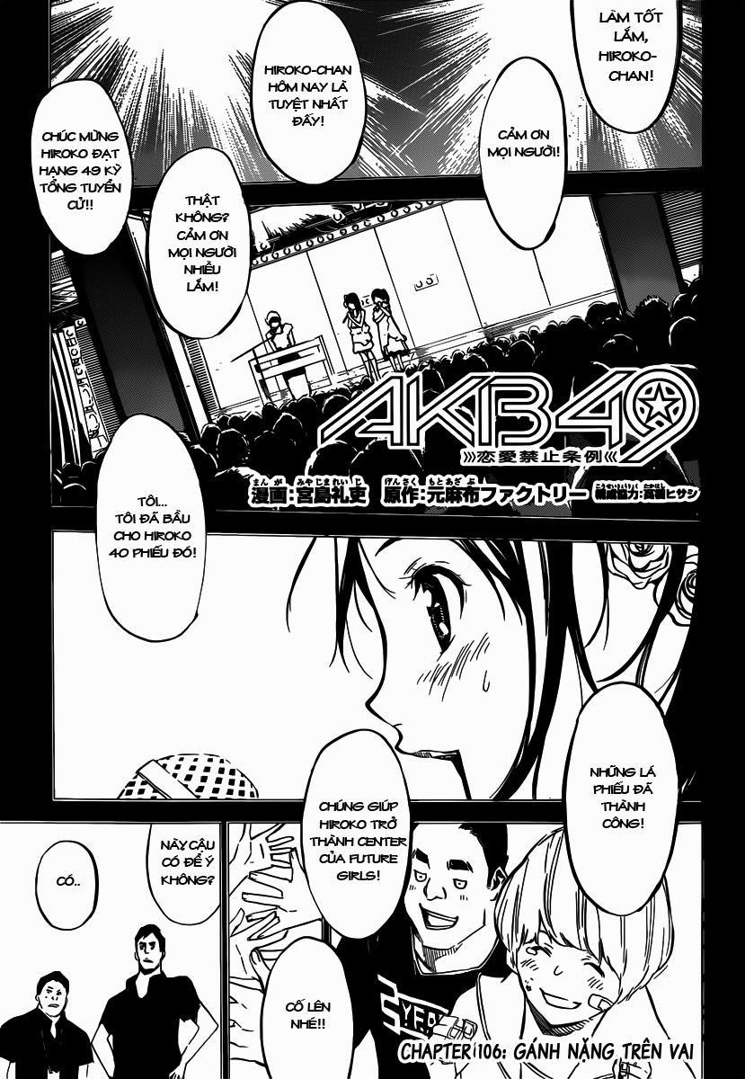 Akb49 - Renai Kinshi Jourei 106 trang 1