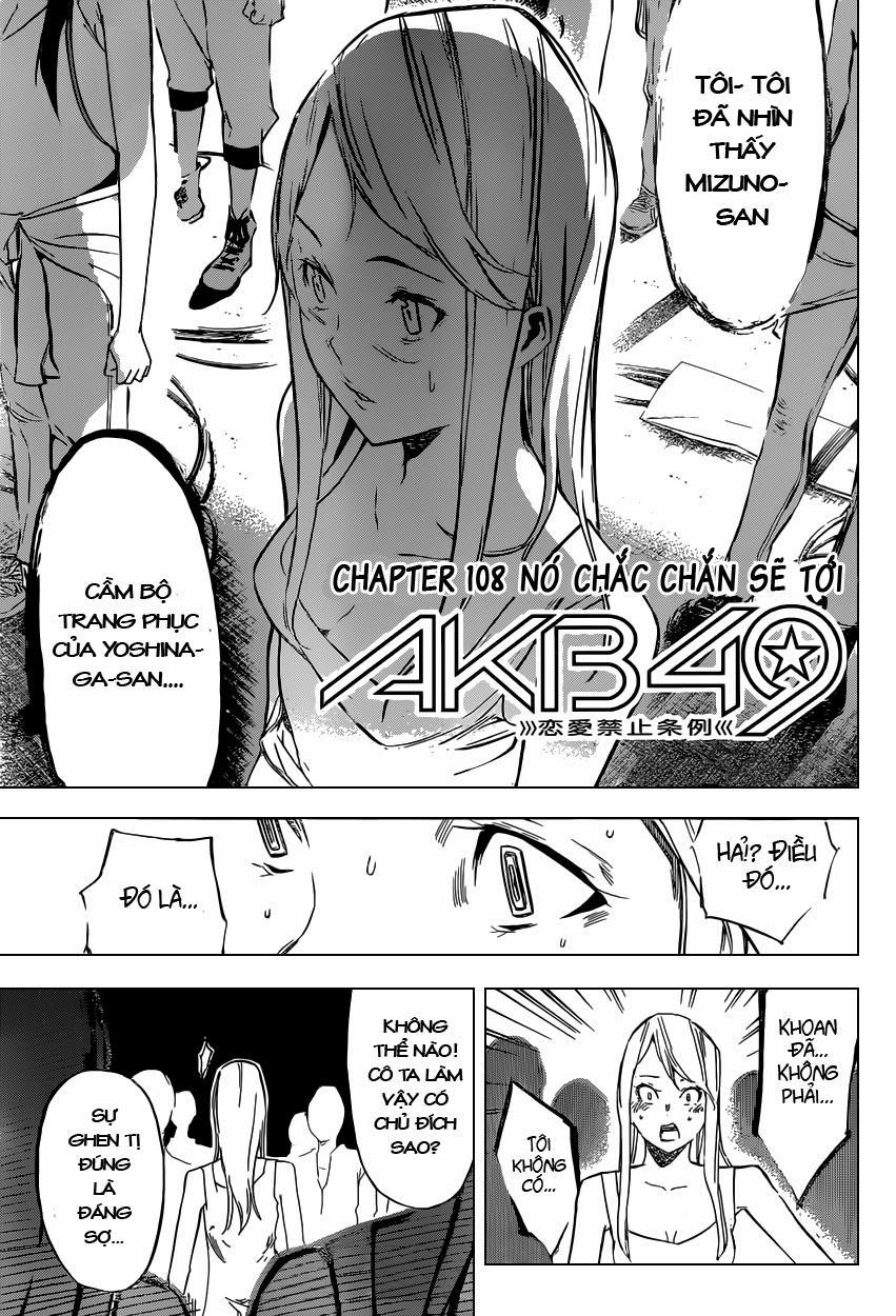 Akb49 - Renai Kinshi Jourei 108 trang 1