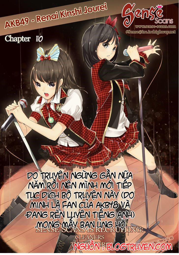 Akb49 - Renai Kinshi Jourei 110 trang 0