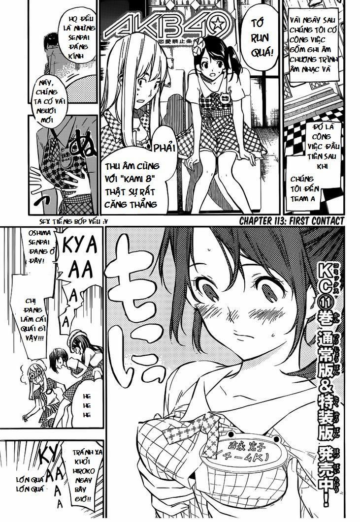 Akb49 - Renai Kinshi Jourei 113 trang 1