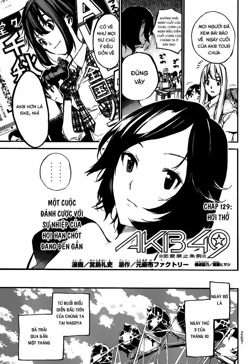 Akb49 - Renai Kinshi Jourei 129 trang 1