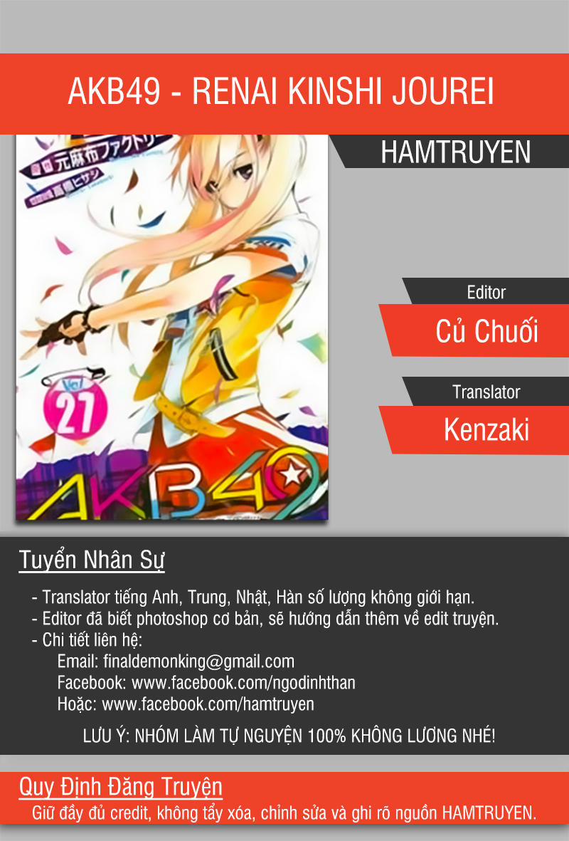 Akb49 - Renai Kinshi Jourei 140 trang 0