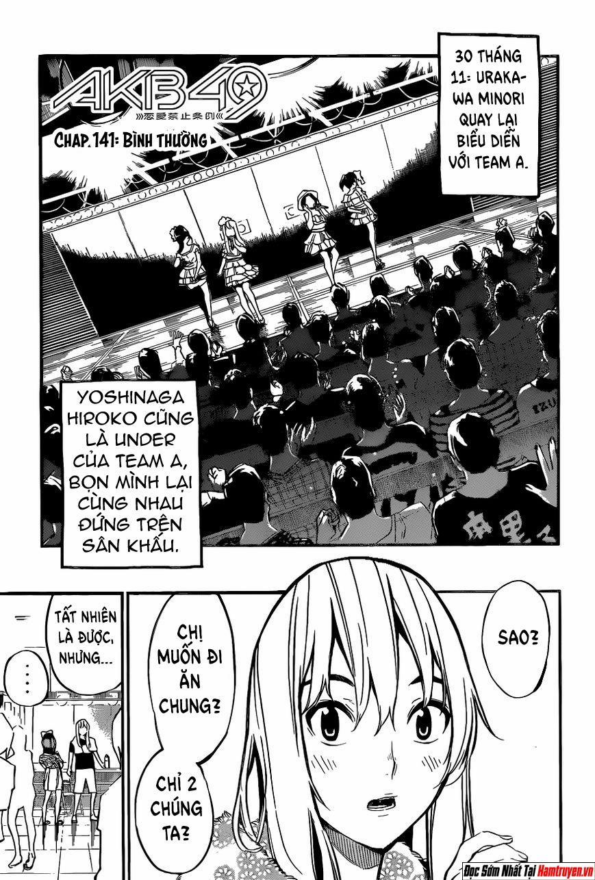 Akb49 - Renai Kinshi Jourei 140 trang 1