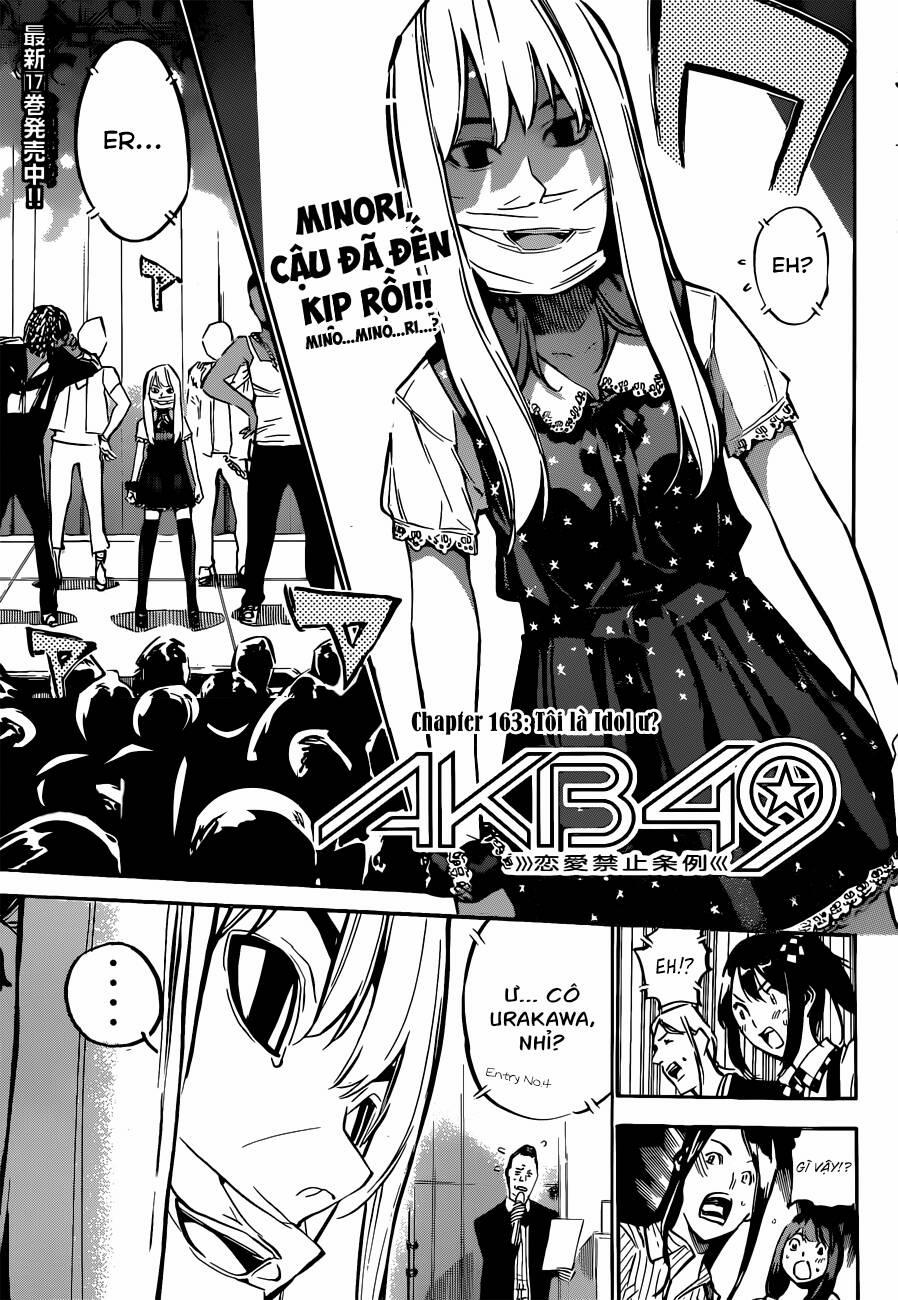 Akb49 - Renai Kinshi Jourei 163 trang 1